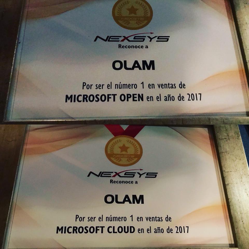 Foto: Número uno en ventas de Microsoft Open y Microsoft Cloud 